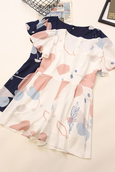 Salopeta de dama colorata cu fermoar si decolteu oval