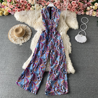 Salopeta de dama moderna cu model floral