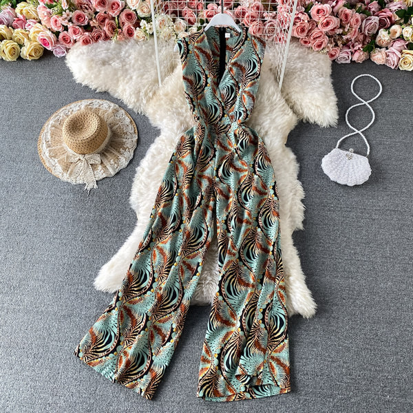 Salopeta de dama moderna cu model floral