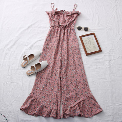 Νέο μοντέλο γυναικεία ολόσωμη φόρμα με λεπτά τιραντάκια σε διάφορα χρώματα