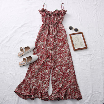 Νέο μοντέλο γυναικεία ολόσωμη φόρμα με λεπτά τιραντάκια σε διάφορα χρώματα