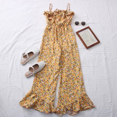 Νέο μοντέλο γυναικεία ολόσωμη φόρμα με λεπτά τιραντάκια σε διάφορα χρώματα