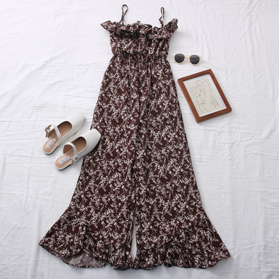 Νέο μοντέλο γυναικεία ολόσωμη φόρμα με λεπτά τιραντάκια σε διάφορα χρώματα