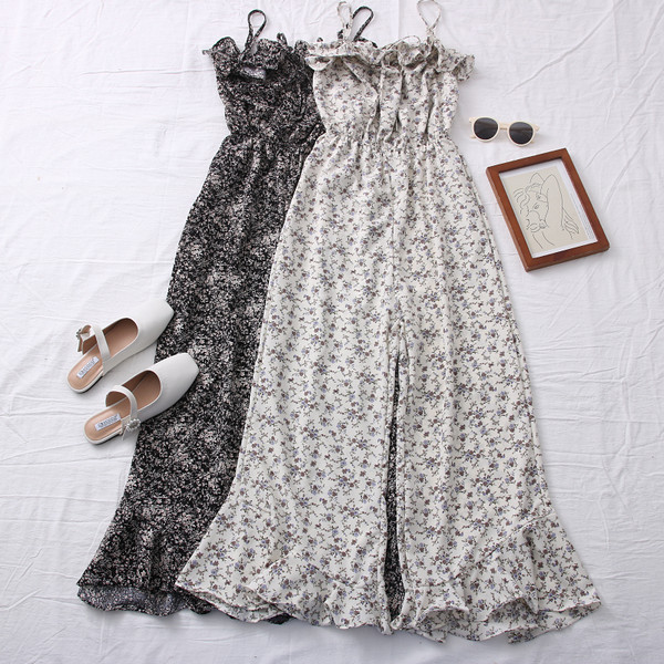 Νέο μοντέλο γυναικεία ολόσωμη  φόρμα με λεπτά τιραντάκια σε διάφορα χρώματα