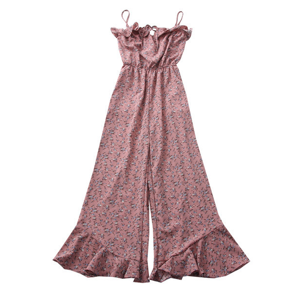 Νέο μοντέλο γυναικεία ολόσωμη  φόρμα με λεπτά τιραντάκια σε διάφορα χρώματα