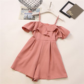 Salopeta casual dama cu bretele subtiri