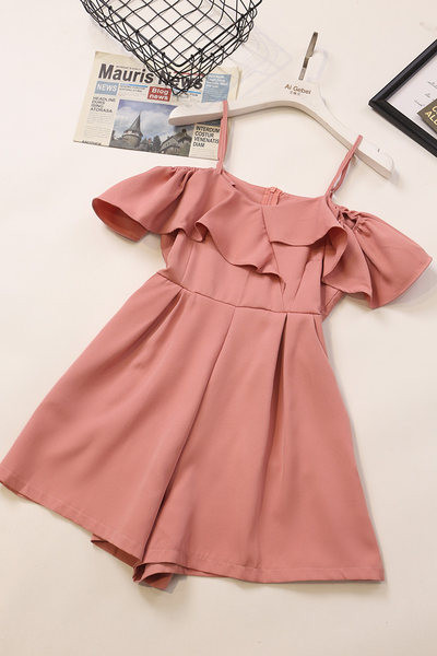 Salopeta casual dama cu bretele subtiri