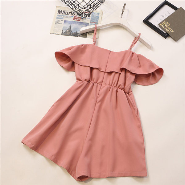 Salopeta casual dama cu bretele subtiri