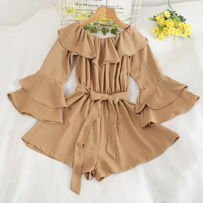 Salopeta de dama actuala cu maneci lungi