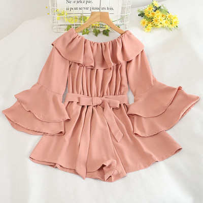 Salopeta de dama actuala cu maneci lungi