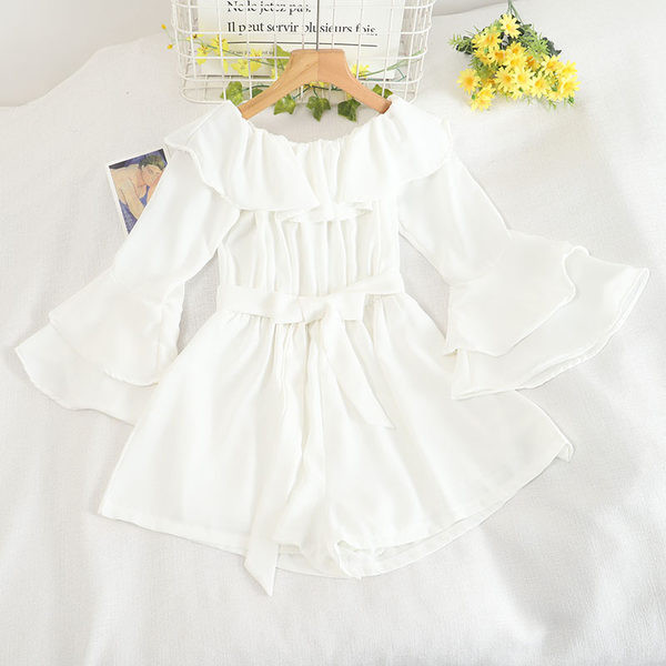 Salopeta de dama actuala cu maneci lungi