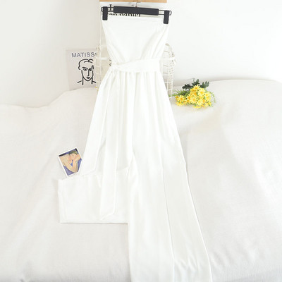 Dugi ženski kombinezon s remenom