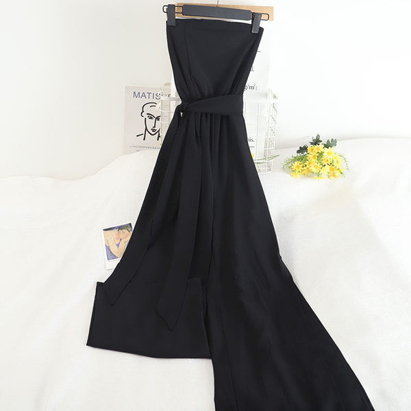 Dugi ženski kombinezon s remenom