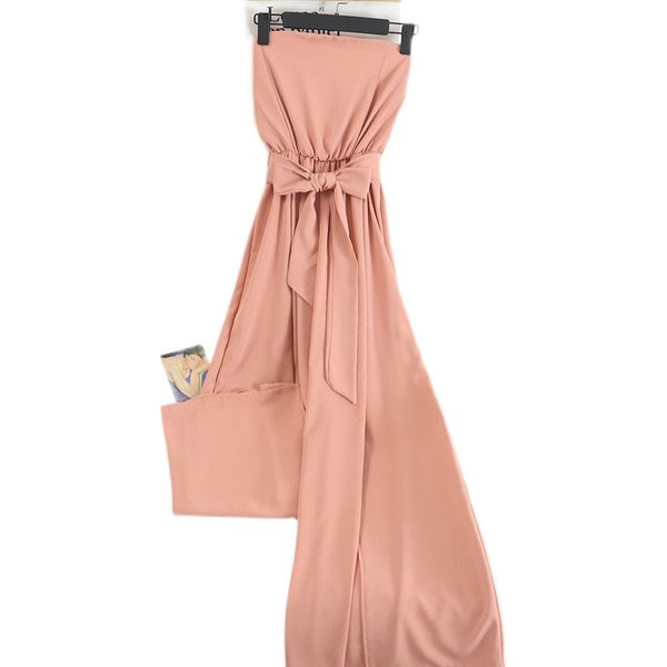 Dugi ženski kombinezon s remenom