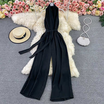 Model nou de salopetă de damă cu curea în diferite culori