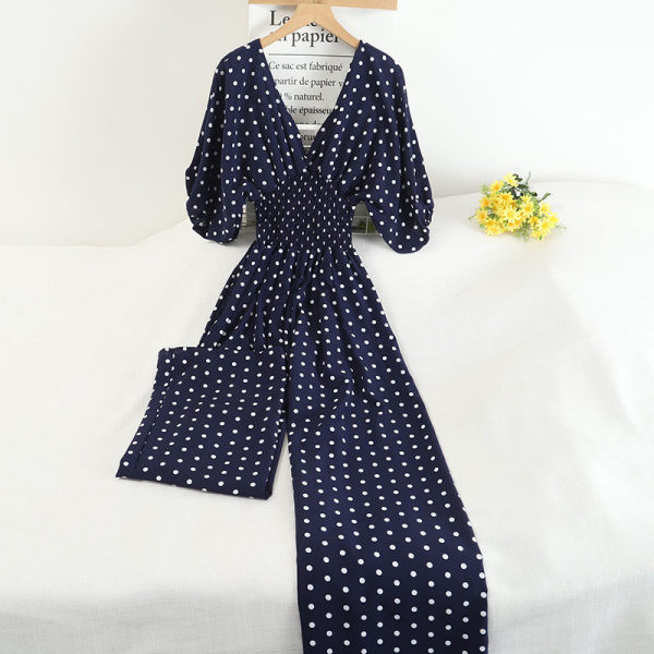 Salopeta de dama cu maneci scurte si cravate