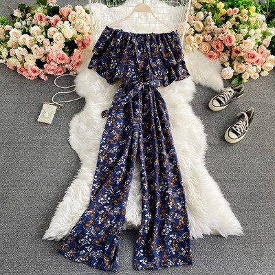 Salopete lungi de dama actuale cu motive florale