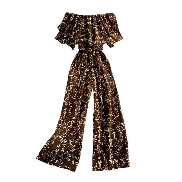 Salopete lungi de dama actuale cu motive florale