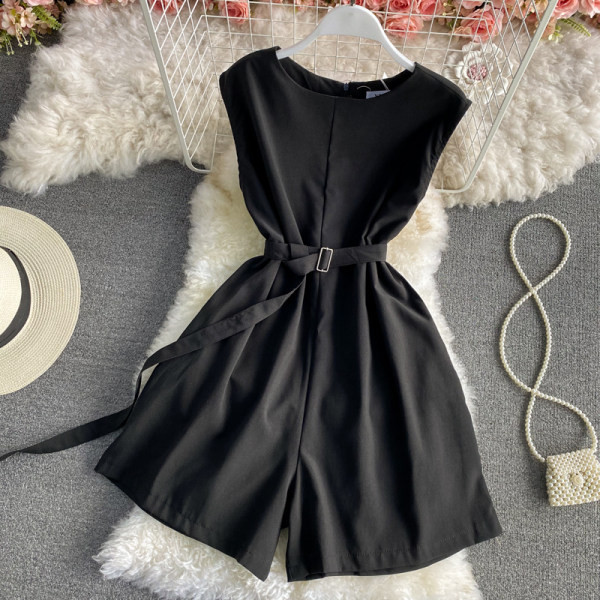 Salopeta de dama moderna cu curea in trei culori