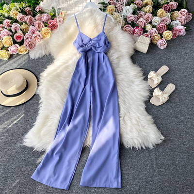 Salopeta lunga de dama cu bretele subtiri