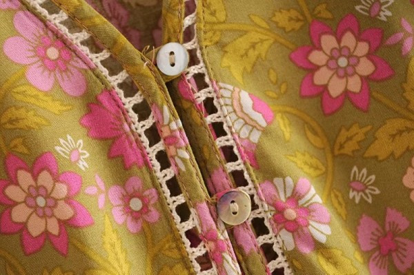 Salopetă lungă casual, cu picioare largi și nasturi