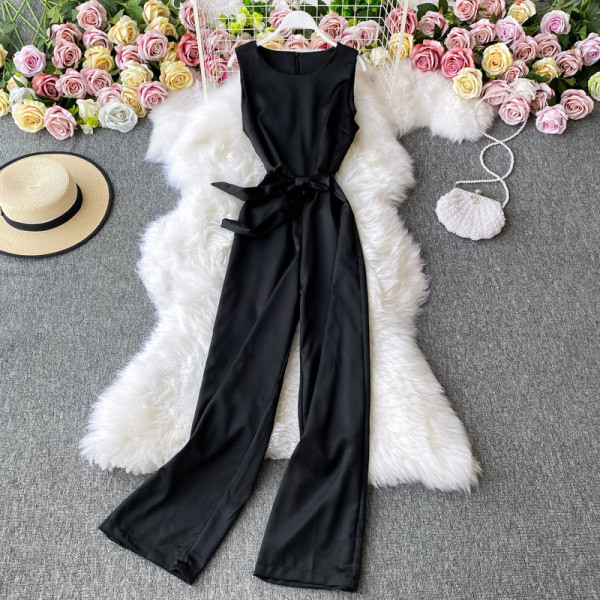 Ženski moderni kombinezon s trakom - dugi model