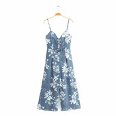 Salopeta de vara moderna cu bretele subtiri