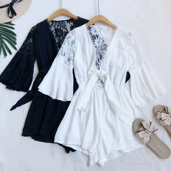 Salopeta de dama model nou cu dantela