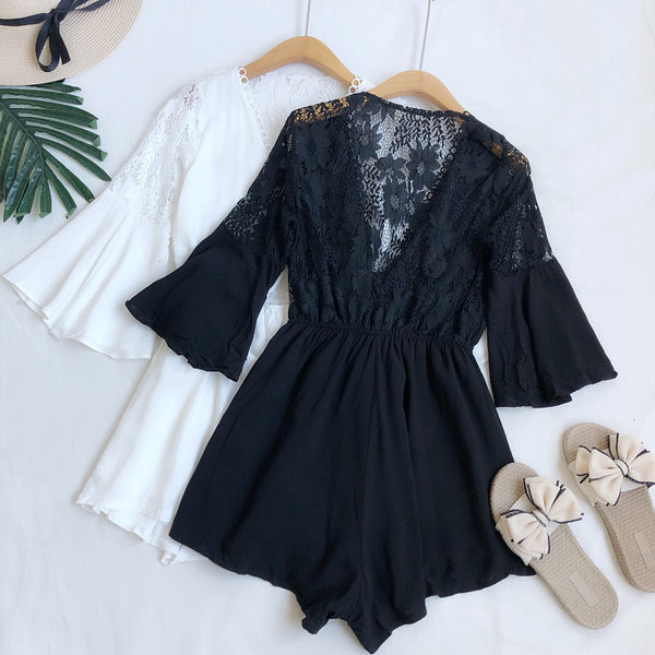 Salopeta de dama model nou cu dantela