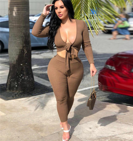 Ženski komplet tajice i kratke bluze dugih rukava