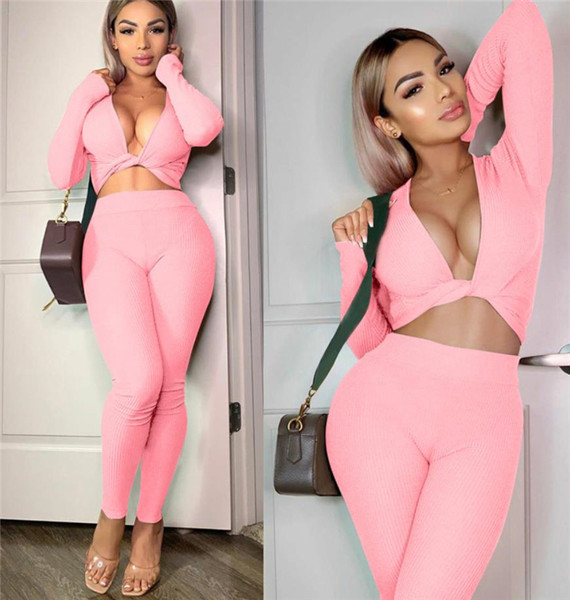 Ženski komplet tajice i kratke bluze dugih rukava