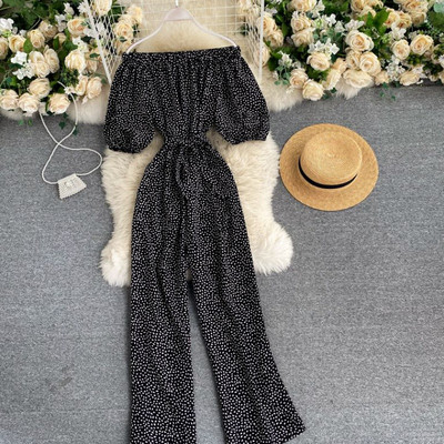 Salopeta de dama moderna cu decolteu barca si curea - mai multe culori