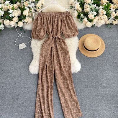 Salopeta de dama moderna cu decolteu barca si curea - mai multe culori