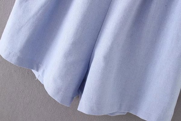 Salopeta de vara cu broderie