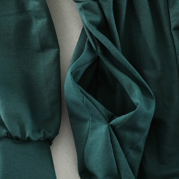 Salopeta de dama cu talie elastica si fermoar in mai multe culori