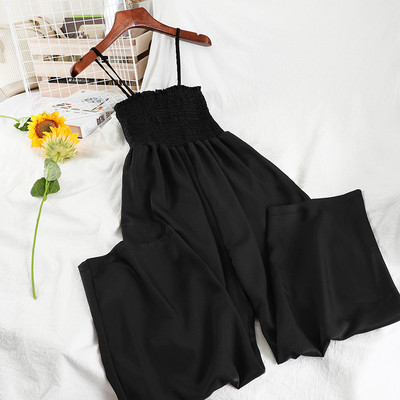 Κομψή ολόσωμη φόρμα με λεπτά τιραντάκια σε διάφορα χρώματα