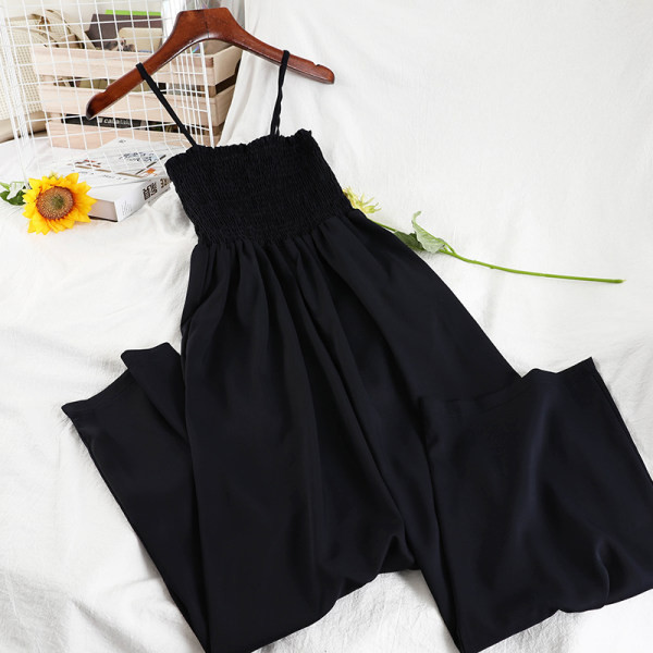 Κομψή ολόσωμη φόρμα με λεπτά τιραντάκια σε διάφορα χρώματα