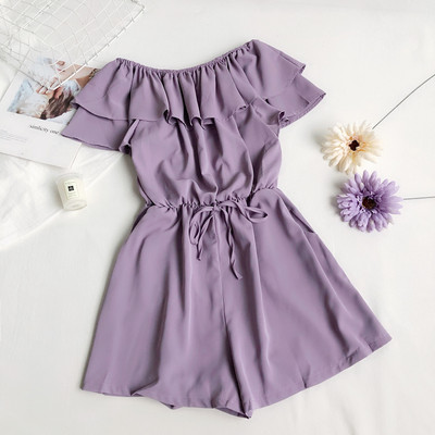 Salopeta dama model lat cu cravate