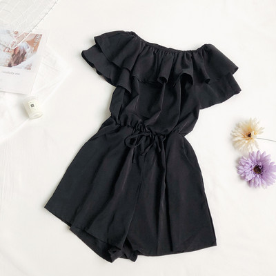 Salopeta dama model lat cu cravate