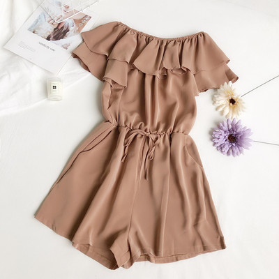 Salopeta dama model lat cu cravate