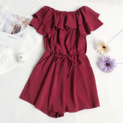 Salopeta dama model lat cu cravate