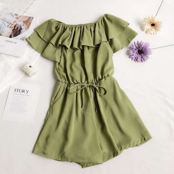 Salopeta dama model lat cu cravate