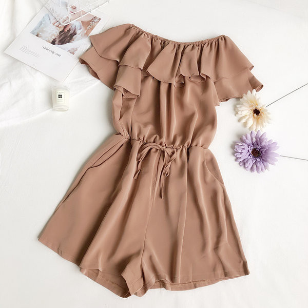 Salopeta dama model lat cu cravate