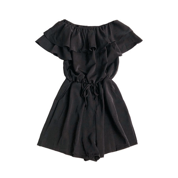 Salopeta dama model lat cu cravate