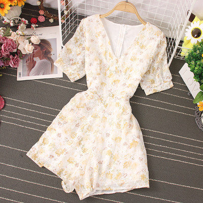 Salopeta de dama cu motive florale