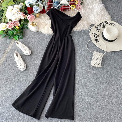 Salopetă lungă de damă modernă în mai multe culori