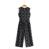 Salopeta lunga cu 9/10 lungime si picioare late