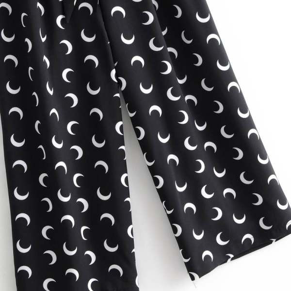 Salopeta lunga cu 9/10 lungime si picioare late