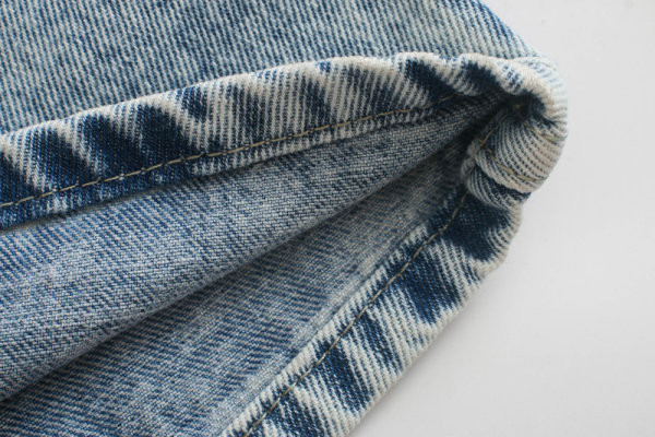 Salopeta lunga din denim cu buzunare