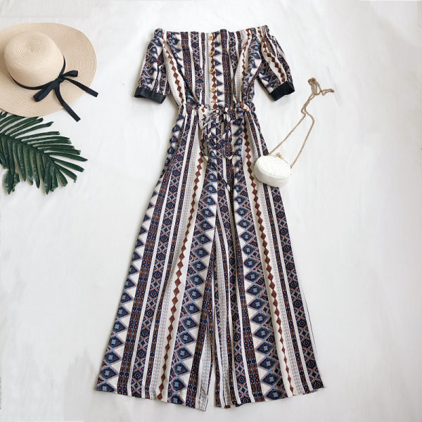 Salopeta lunga de dama cu nasturi si maneci scurte